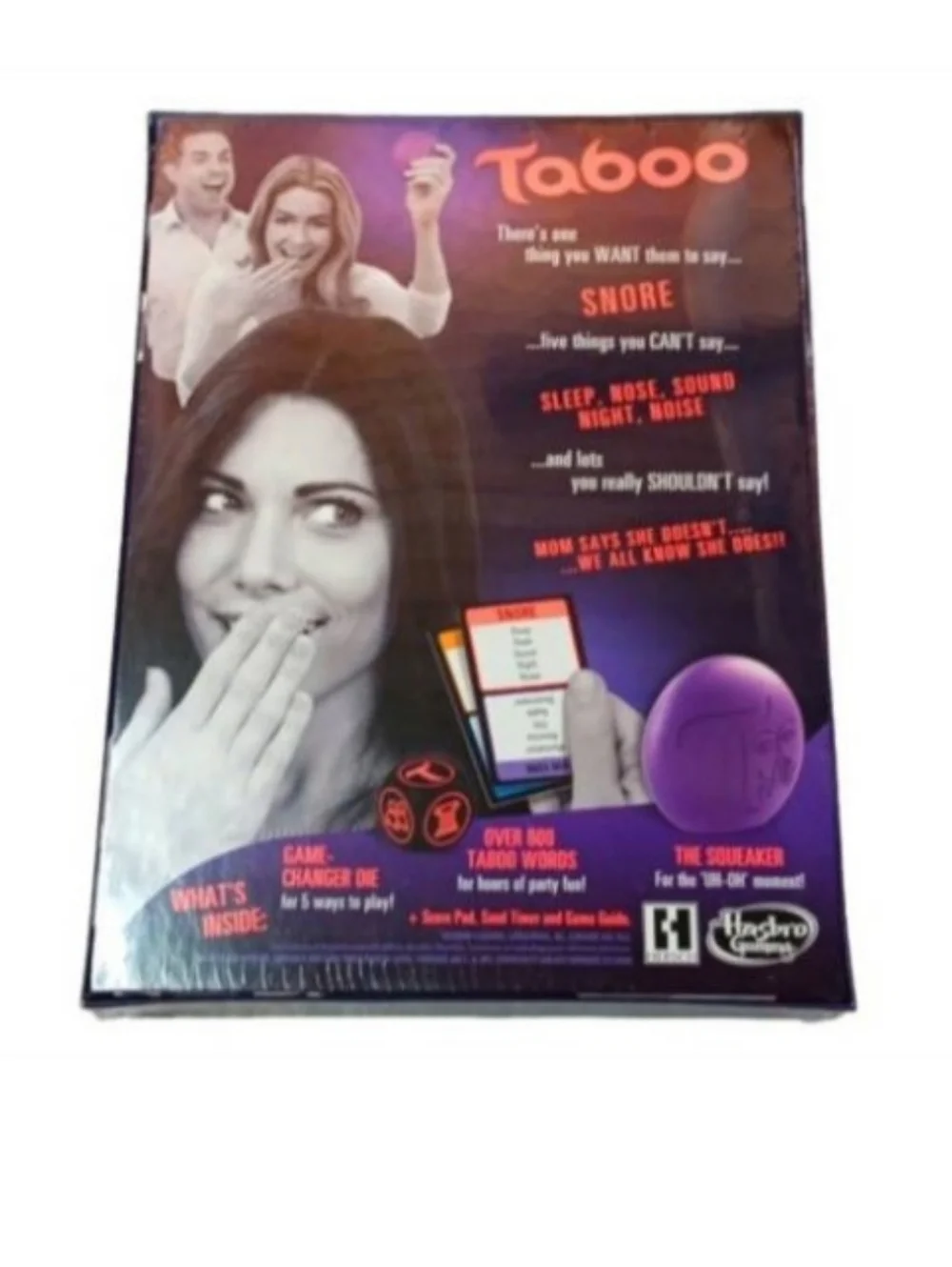 Hasbro Taboo, The Game of Unspeakable Fun! | Ages 13+ | Unopened